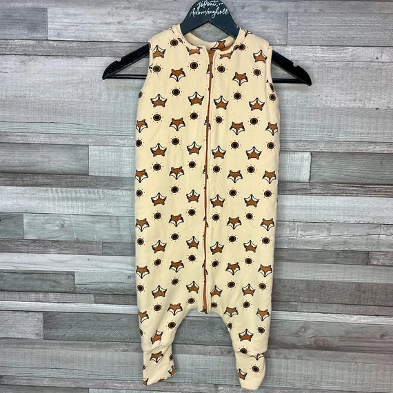 Kézműves róka mintás tipegő hálózsák 1-1,5 éves gyerekre