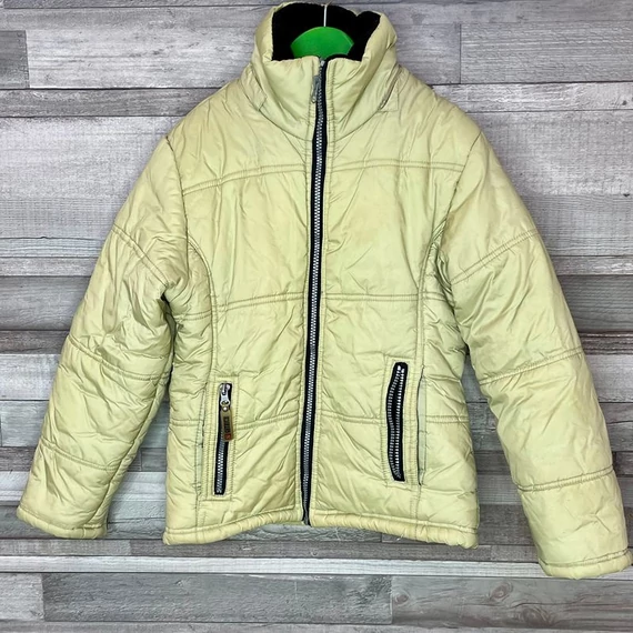 Getrich zöld gyerek télikabát 134-140