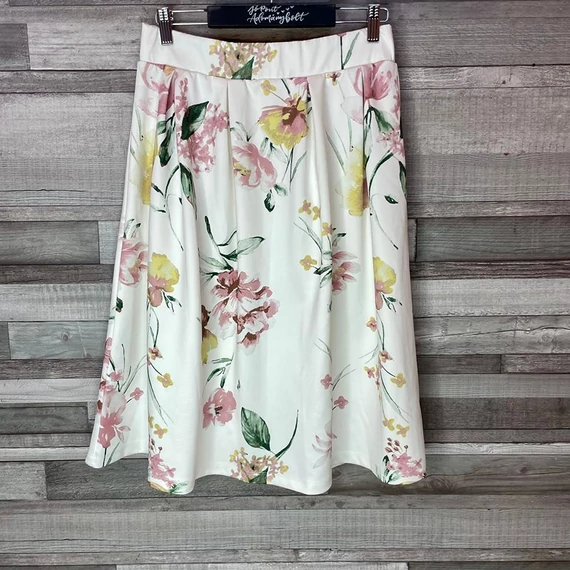 About You virágmintás alkalmi szoknya 40