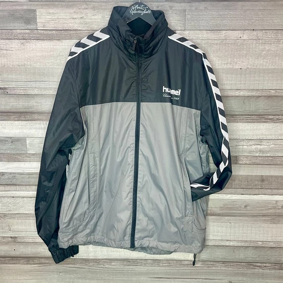 Hummel fekete-szürke széldzseki XXL