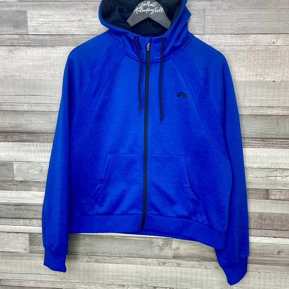 Crivit kék cipzáros szabadidő felső M