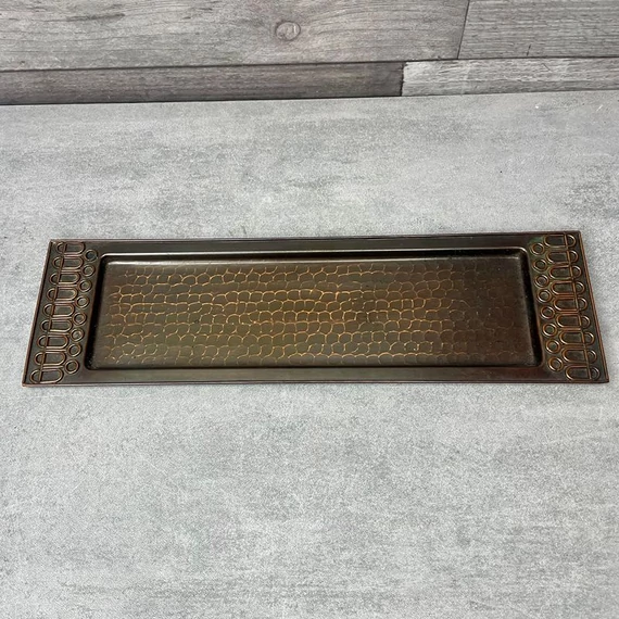Réz retro vékony tálca