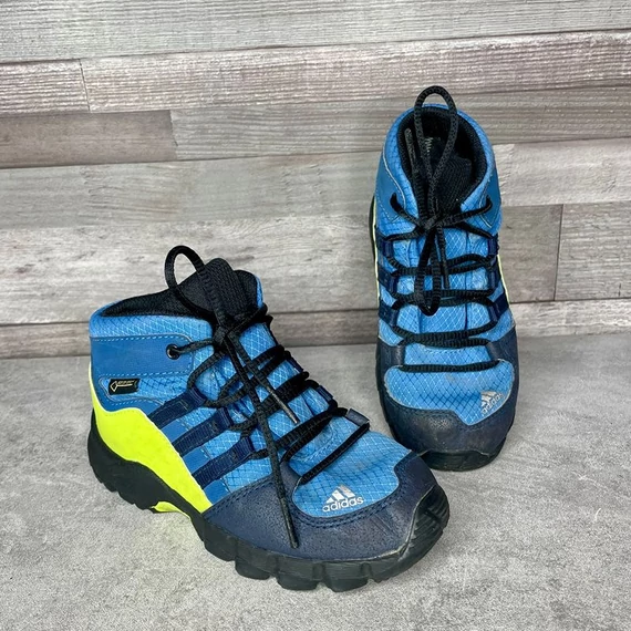 Adidas Terrex Gore-Tex Eco Ortholite kék fűzős gyerek cipő 27