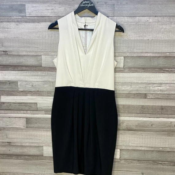 H&amp;M fekete-fehér alkalmi ruha 40