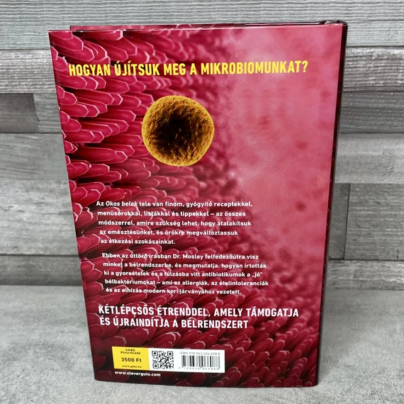 Dr. Michael Mosley: Okos Belek, az egészséges bélflórádhoz vezető étrend, könyv