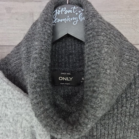 Orsay és Only garbós szürke tunika szett, XS, 36