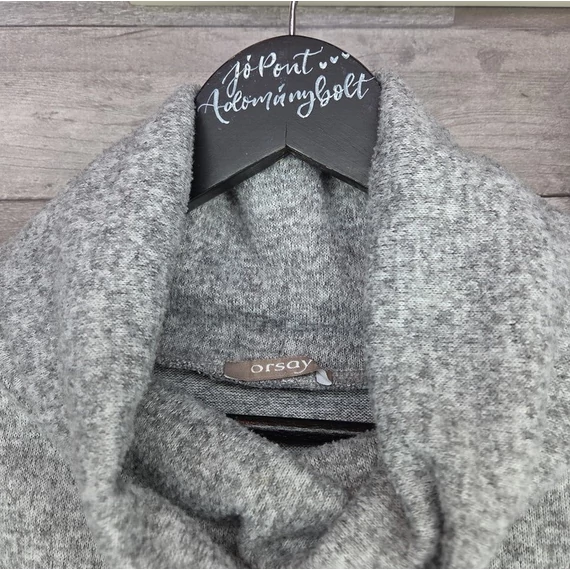 Orsay és Only garbós szürke tunika szett, XS, 36