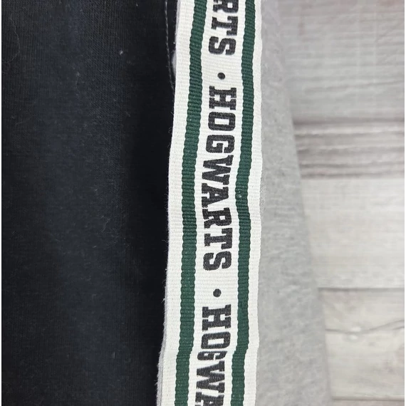 H&M Harry Potter Hogwarts szürke-fekete fiú pulóver, 158/164