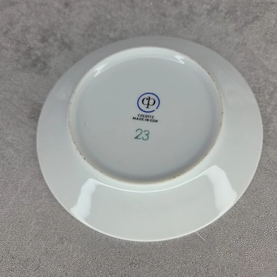 Colditz bogyómintás német porcelán kávéskészlet