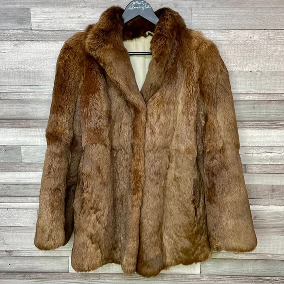 Kék szőrme szőrmefeldolgozó gyár: Eredeti puha szőrmebunda 40