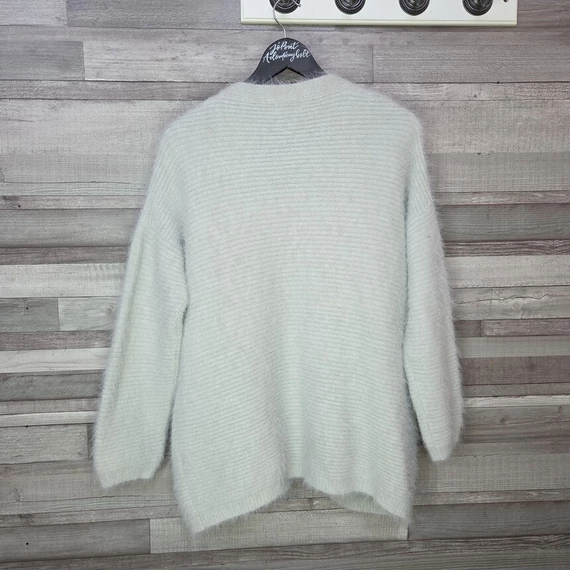 Daphnéa szürke kötött női akril kardigán, S