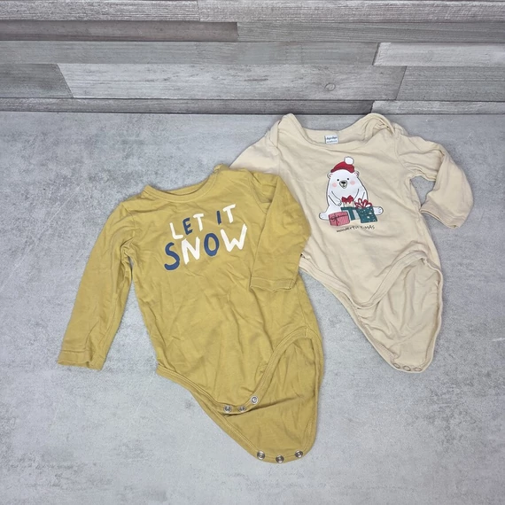 Fred&Flo Reserved Vegyes téli babaruha szett, 6-9 hós