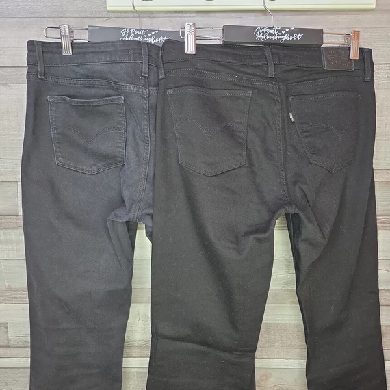 Levi's fekete női farmernadrág szett, 30