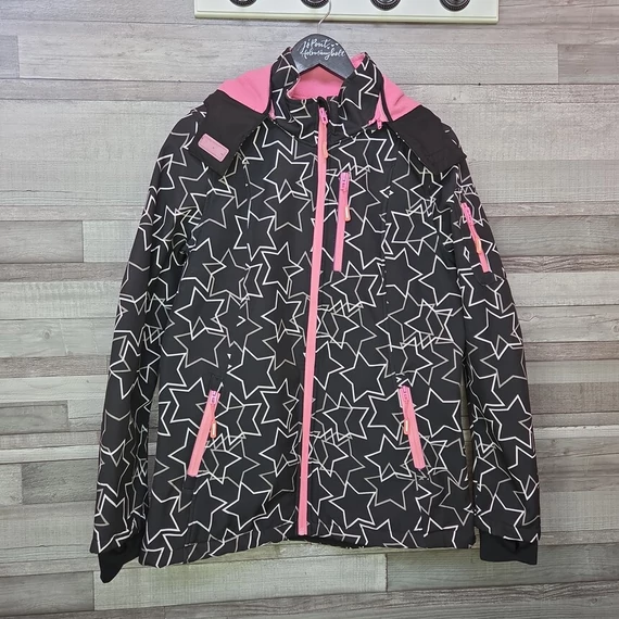 Janina csillagmintás női softshell dzseki, 40