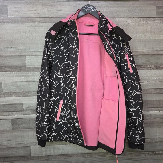 Janina csillagmintás női softshell dzseki, 40