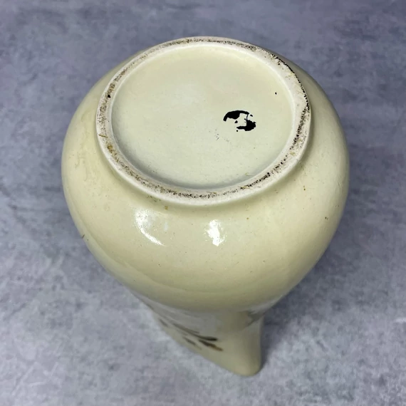 Retro népi mintázatú kerámia kancsó