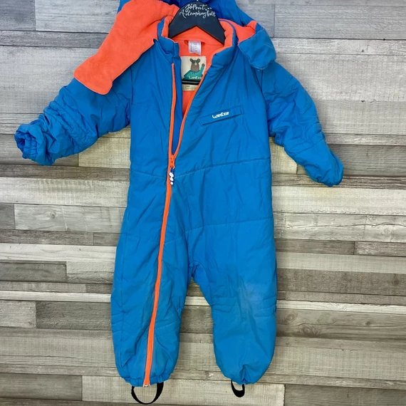 Decathlon Wedze kék overál 2 éves gyerekre