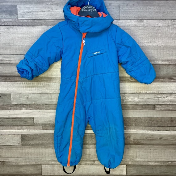 Decathlon Wedze kék overál 2 éves gyerekre