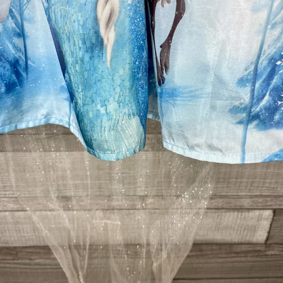 Frozen Jégvarázs Elza kislány jelmez 116/122