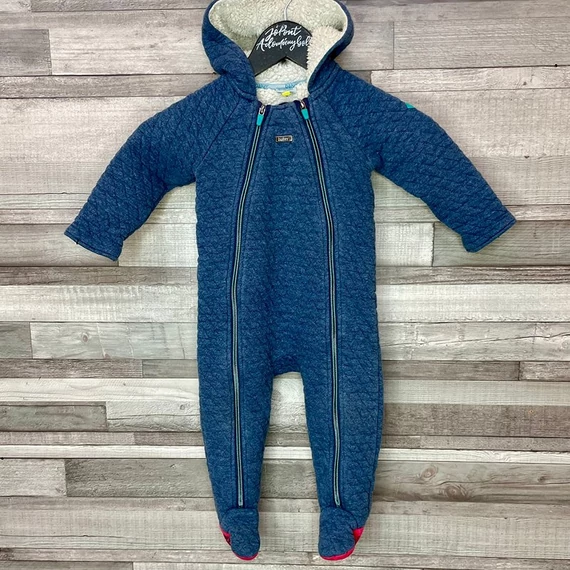 Baker by Ted Baker kék macifüles overál kezeslábas 12-18 hó