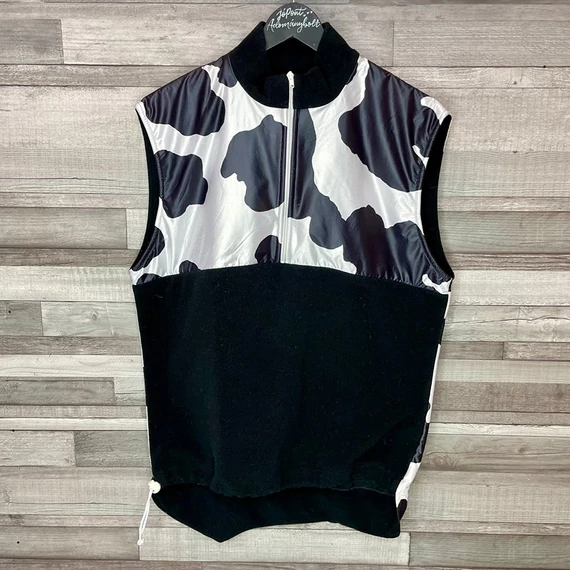 New Wave Husky foltmintás mellény L