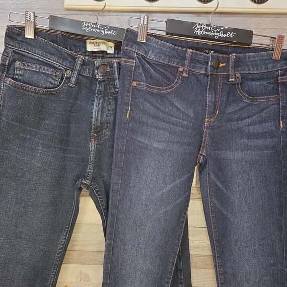 Abercrombie Kids és Joe's fiú farmernadrág szett, 13-14 év