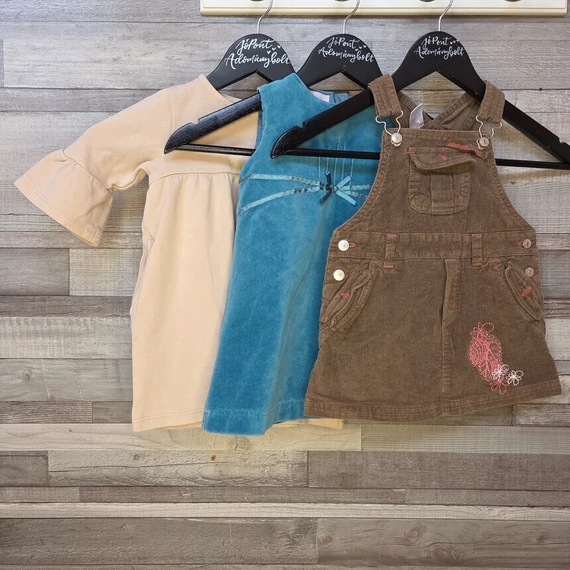 H&M csini kislány ruhacsomag, 86