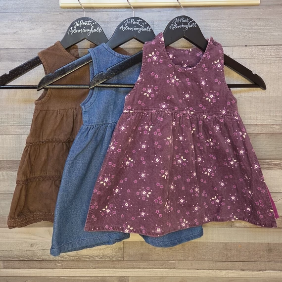 H&M kislány tavaszi egyberuha és nadrág csomag, 68-80