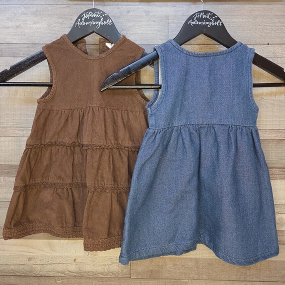 H&M kislány tavaszi egyberuha és nadrág csomag, 68-80