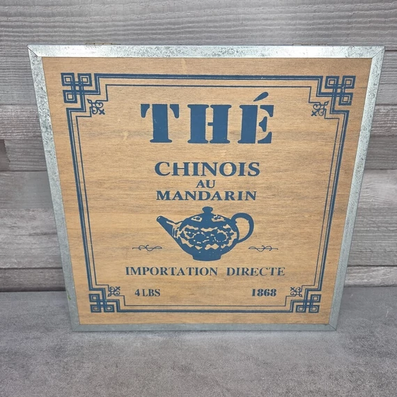 Fa teafilter tartó doboz