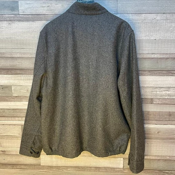 Lands' End szürke átmeneti férfi szövetkabát L