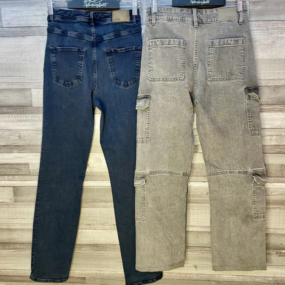 Page One szürke, Cecil kék farmernadrág szett 34