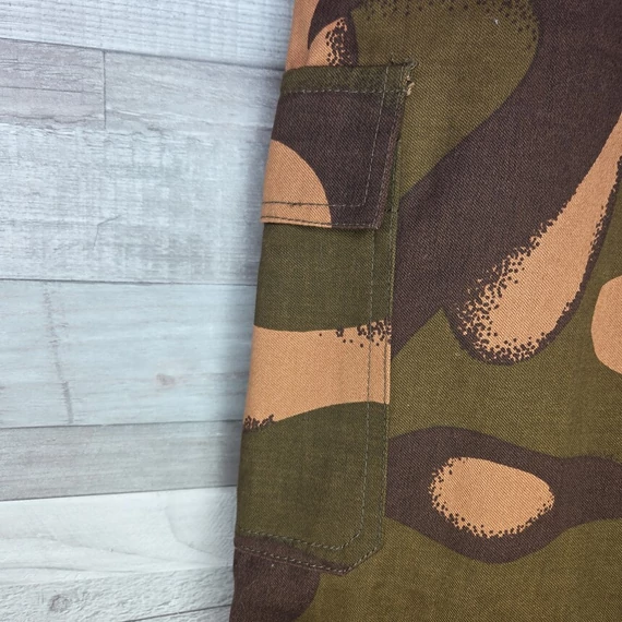 Katonai terepmintás fiú oldalzsebes nadrág, 146