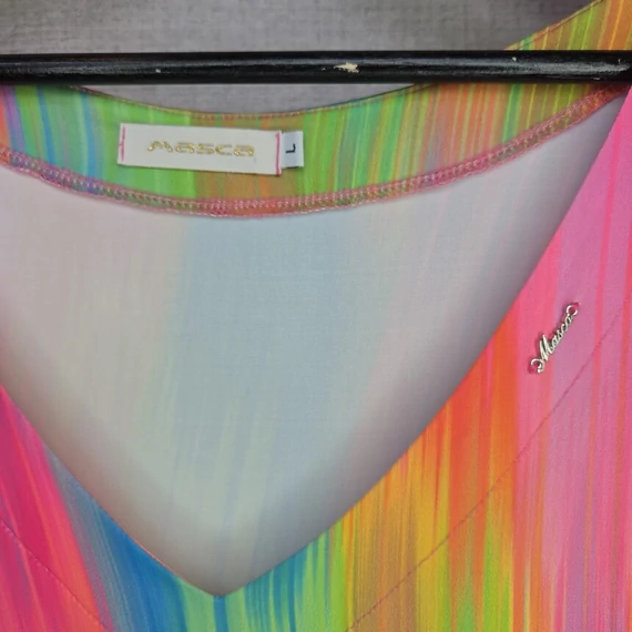 Masca szivárványszínű női ruha, L