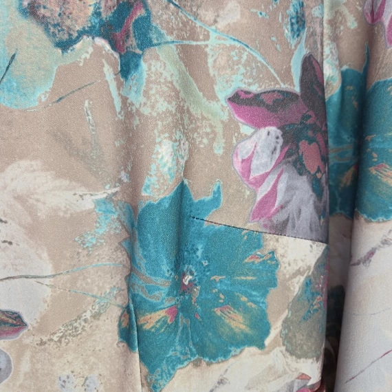 Pola virágmintás alkalmi ruha, XXL