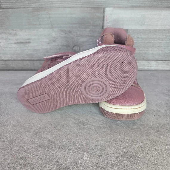 Lasocki magasszárú csillogós rózsaszín kislány cipő, 25