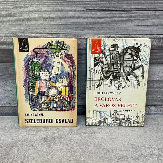 Bálint Ágnes: Szeleburdi Család; Jurij Jakovlev: Érclovas A Város Felett könyvcsomag