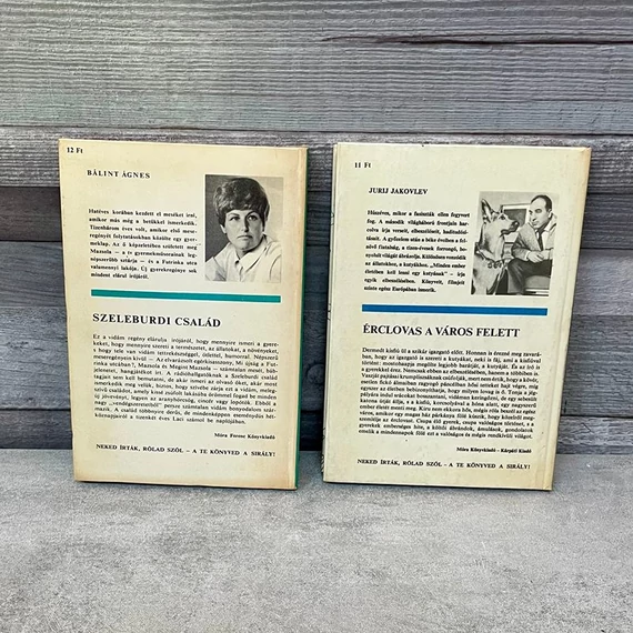 Bálint Ágnes: Szeleburdi Család; Jurij Jakovlev: Érclovas A Város Felett könyvcsomag