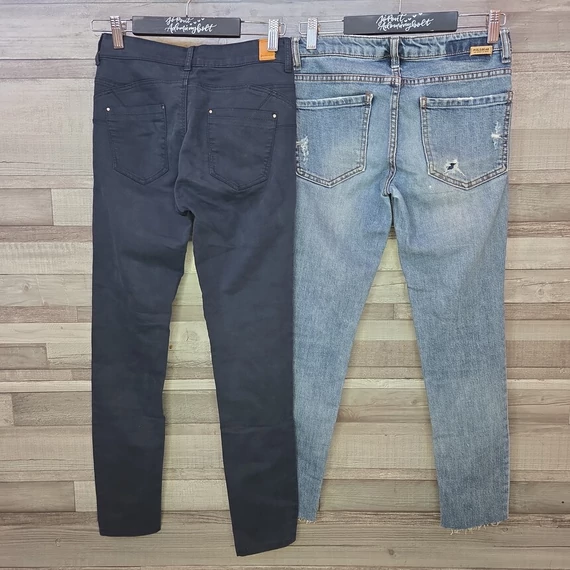 Pull&Bear és Stradivarius női farmer és nadrág szett, XS