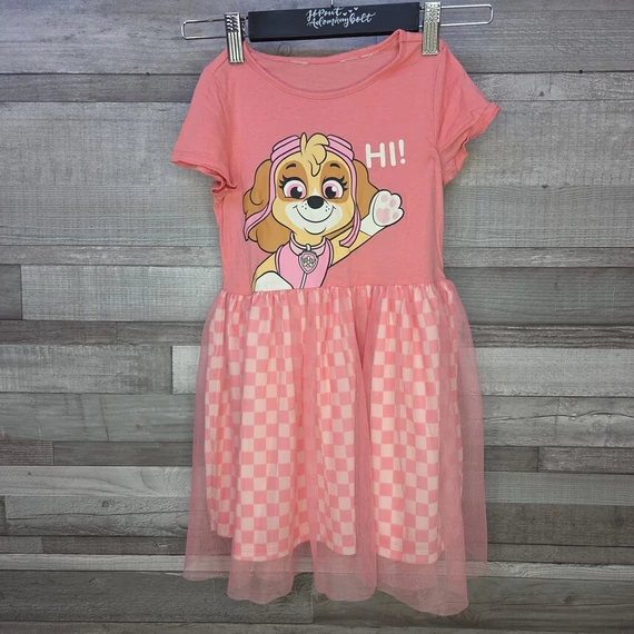 Mancs Őrjárat Skye kislány ruha, 110-116