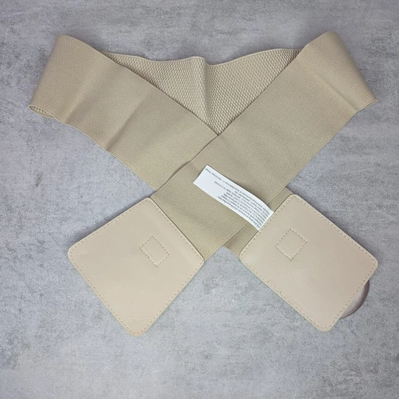 Auchan rugalmas drapp női deréköv