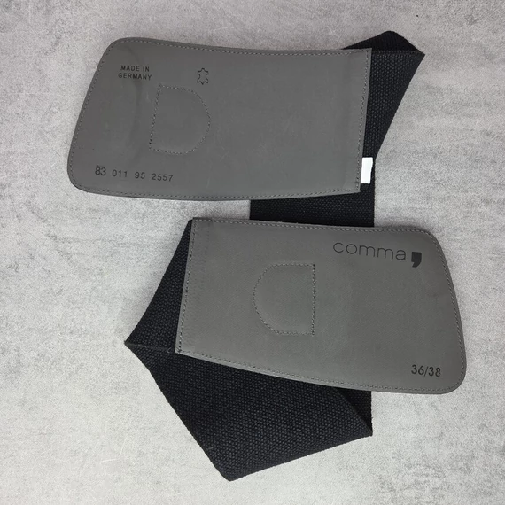 Comma rugalmas fekete női deréköv, M