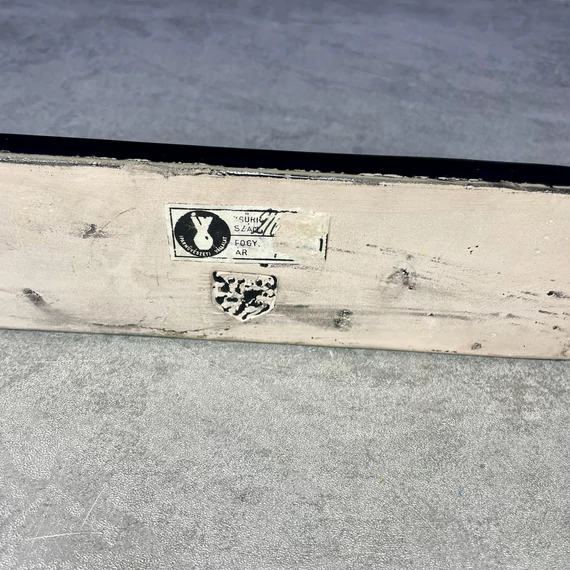 Iparművészeti zsűrizett kerámia tálca