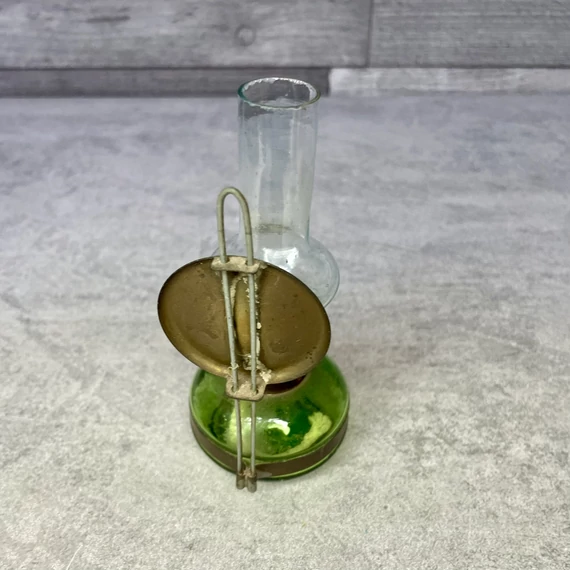 Vintage mini petróleumlámpa