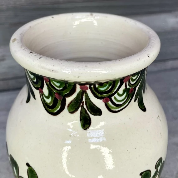 Major I. népies mázas kerámia váza