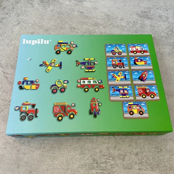 Lupilu mágneses kreatív építőjáték