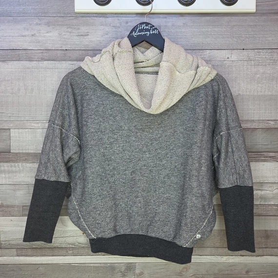 Decathlon Domyos szürke magas nyakú lány felső, 10 év