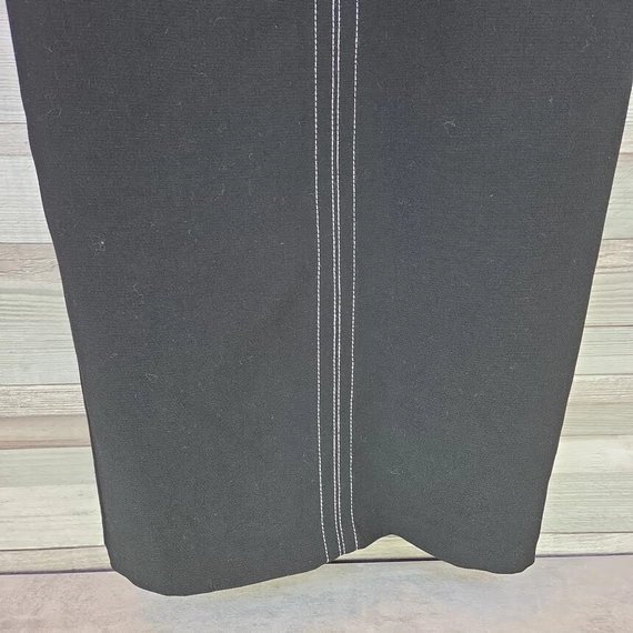 M&S fekete rövidujjú női ruha, M