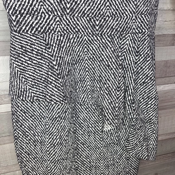 Orsay fekete-fehér csíkos elegáns női ruha, S