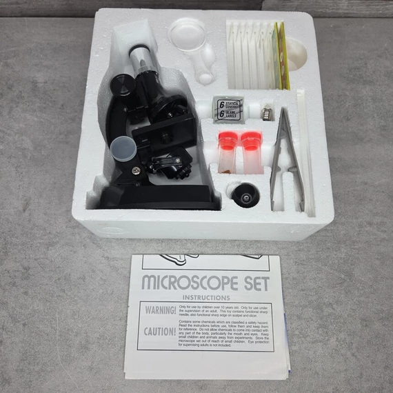 Edu-Toys 28 darabos mikroszkóp készlet gyerekeknek
